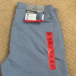Hurley Light Blue Hybrid Walkshorts